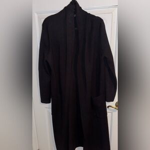 Maxsport Black Long Cardigan